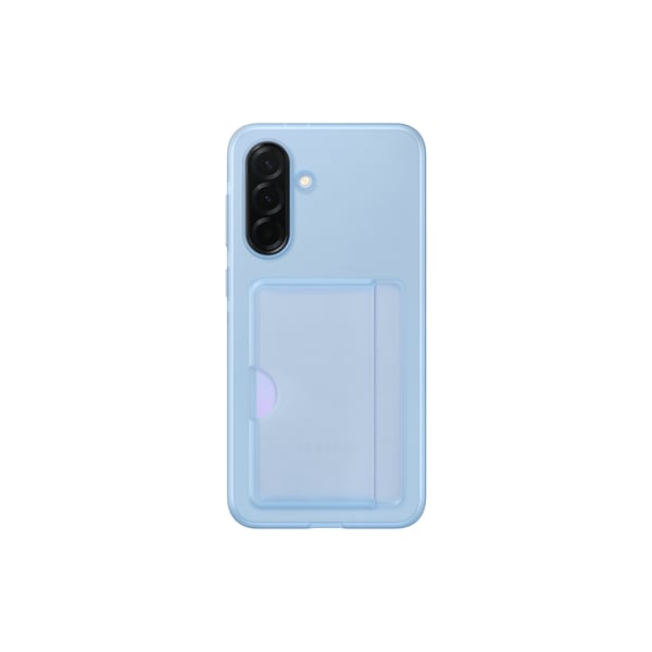 Samsung Back Cover Σιλικόνης με Υποδοχή για Κάρτες Μπλε (Galaxy A36)