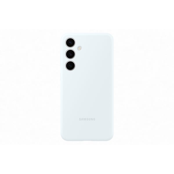 Samsung Back Cover Σιλικόνης Λευκό (Galaxy S24+)