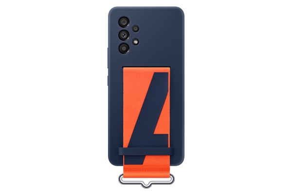 Samsung Back Cover Σιλικόνης Navy Μπλε (Galaxy A53)