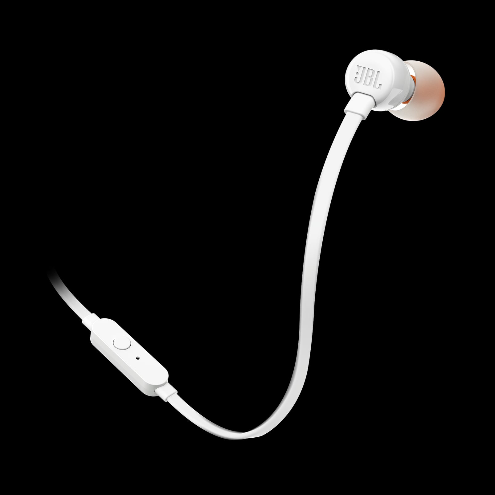 JBL T110e In-ear Handsfree Ακουστικά με Βύσμα 3.5mm Λευκό