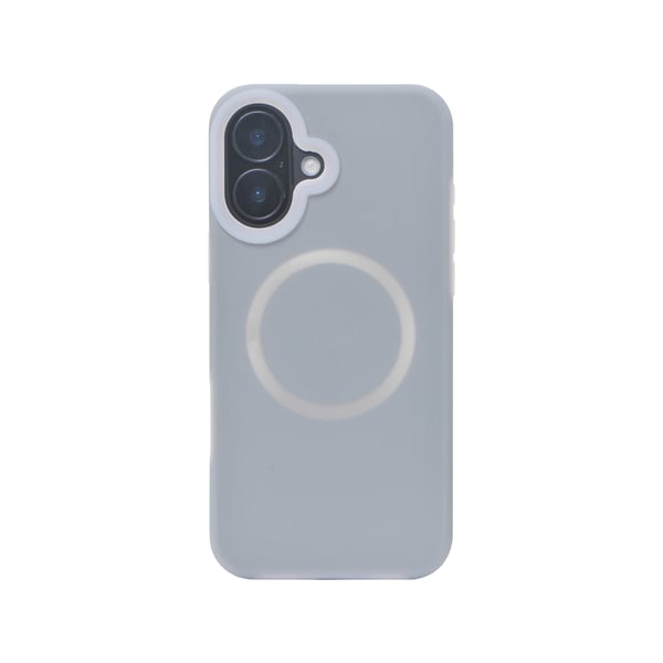 Vivid Candy Back Cover Σιλικόνης Γκρι (iPhone 16)