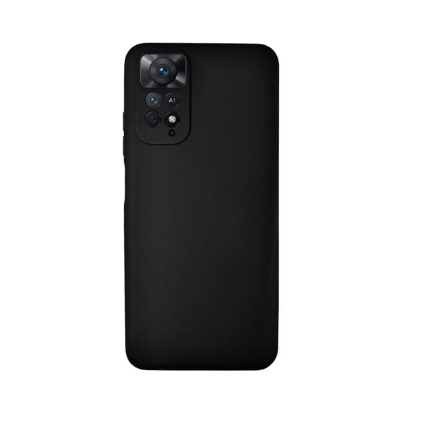 Vivid Silicone Matte Back Cover Σιλικόνης Μαύρο (Redmi Note 11 Pro)
