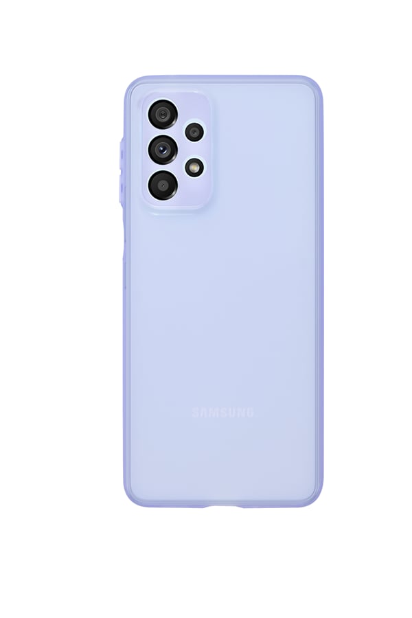 Vivid Slim Back Cover Σιλικόνης Διάφανο / Μωβ (Galaxy A13 4G)