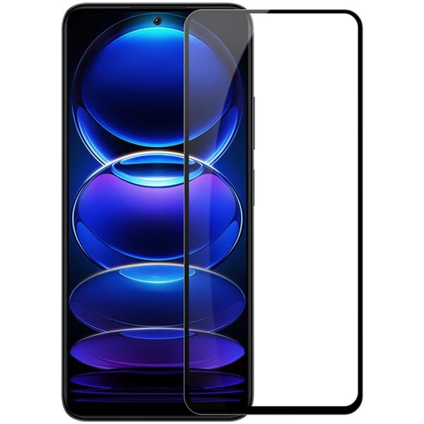 Vivid Full Face Tempered Glass Μαύρο (Redmi Note 12 Pro+)