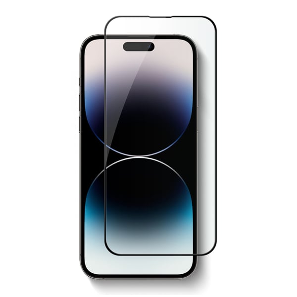 Vivid Full Face Tempered Glass Μαύρο (iPhone 14 Pro Max)