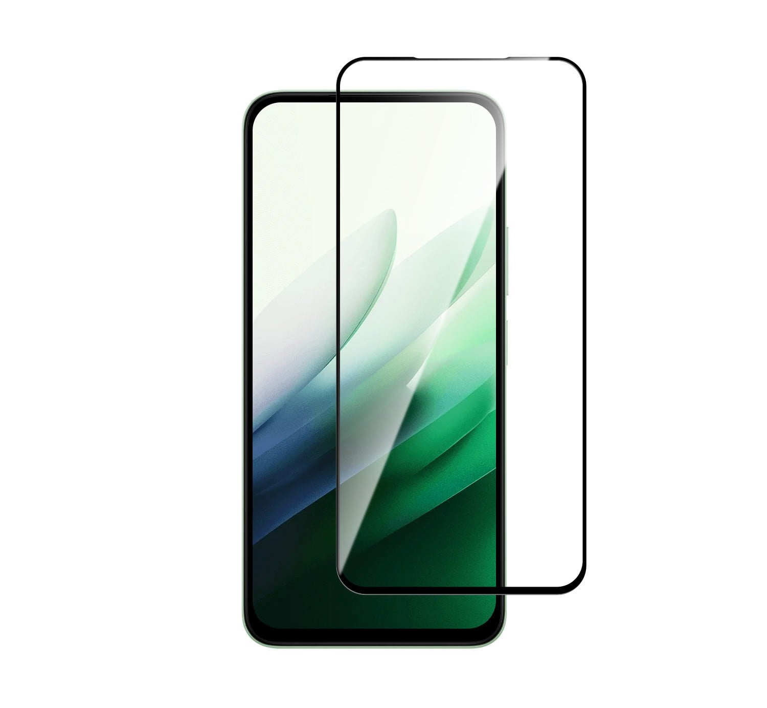 Vivid Full Face Tempered Glass Μαύρο (Redmi 15)
