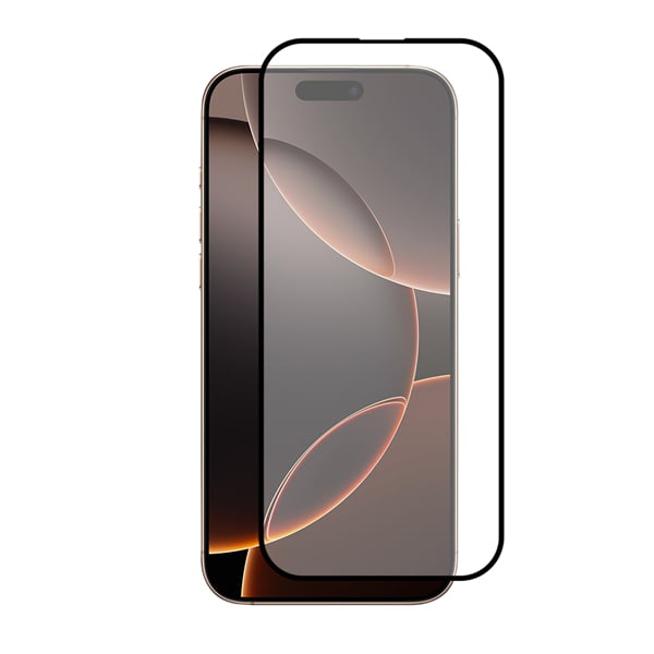 Vivid Full Face Tempered Glass Μαύρο (iPhone 17 Pro Max / iPhone 16 Pro Max)