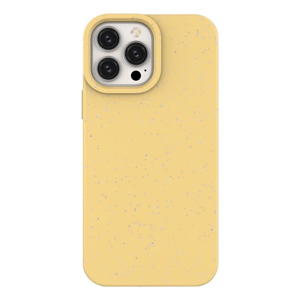 Hurtel Eco Back Cover Σιλικόνης 2mm Κίτρινο (iPhone 14 Plus)