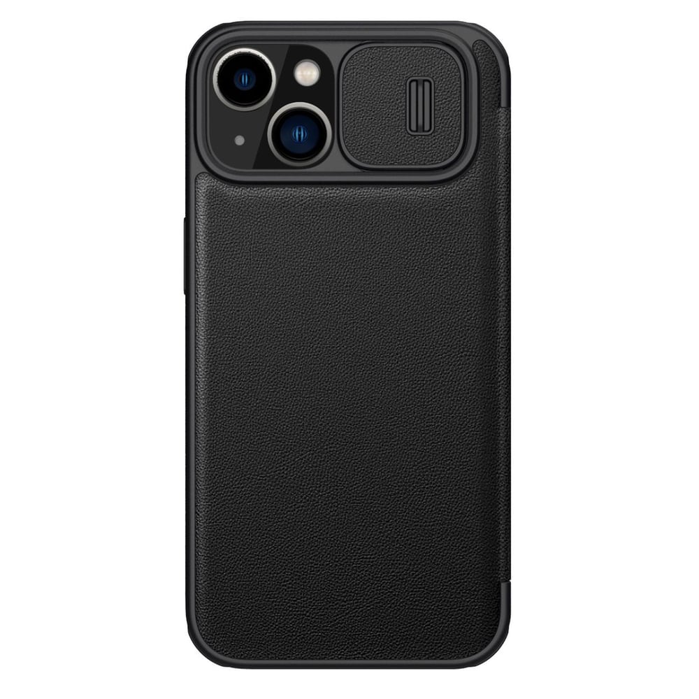 Nillkin Qin Pro Book Δερματίνης 0.2mm Μαύρο (iPhone 14 Plus)