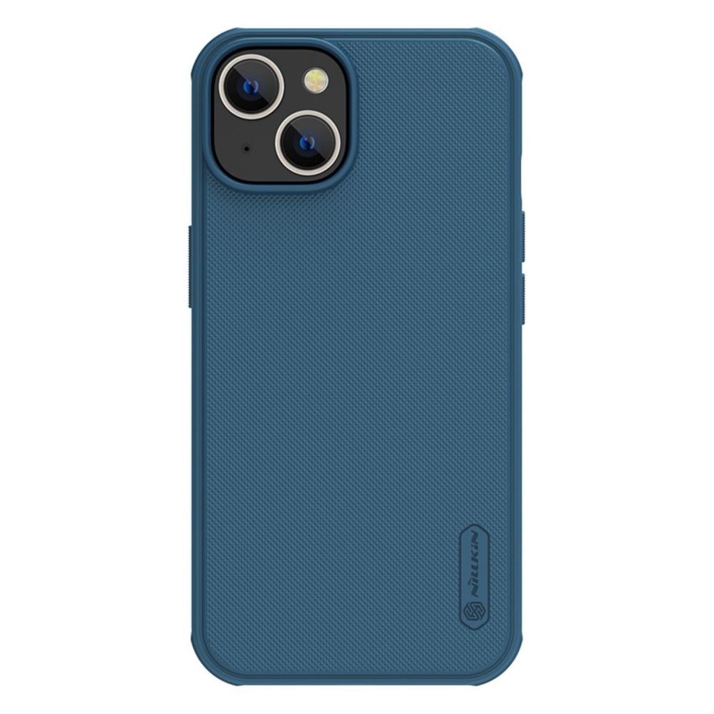 Nillkin Super Frosted Pro (Without Logo Cut) Back Cover Πλαστικό Μπλε (iPhone 14 Plus)