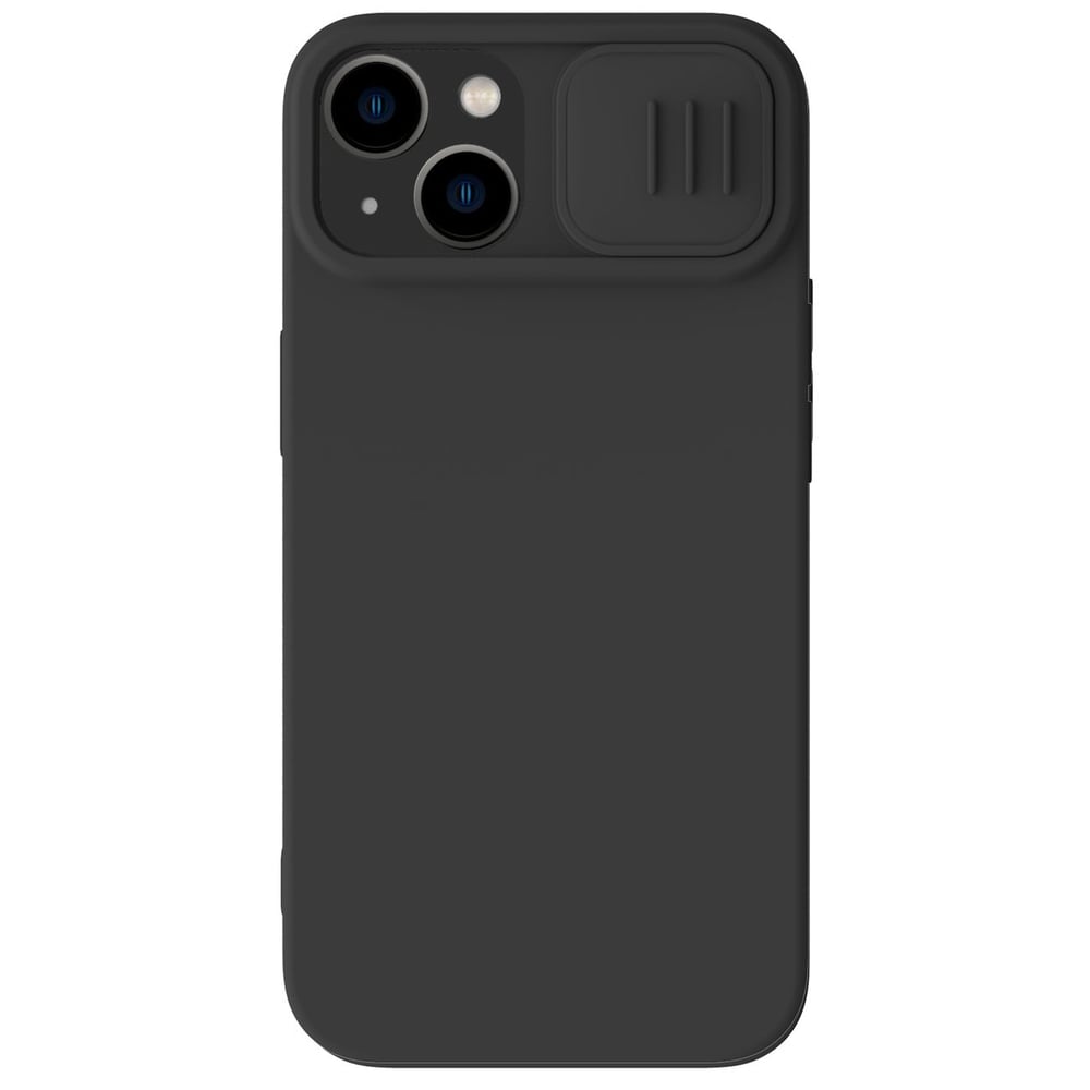 Nillkin CamShield Silky Back Cover Σιλικόνης 0.2mm Μαύρο (iPhone 14 Plus)