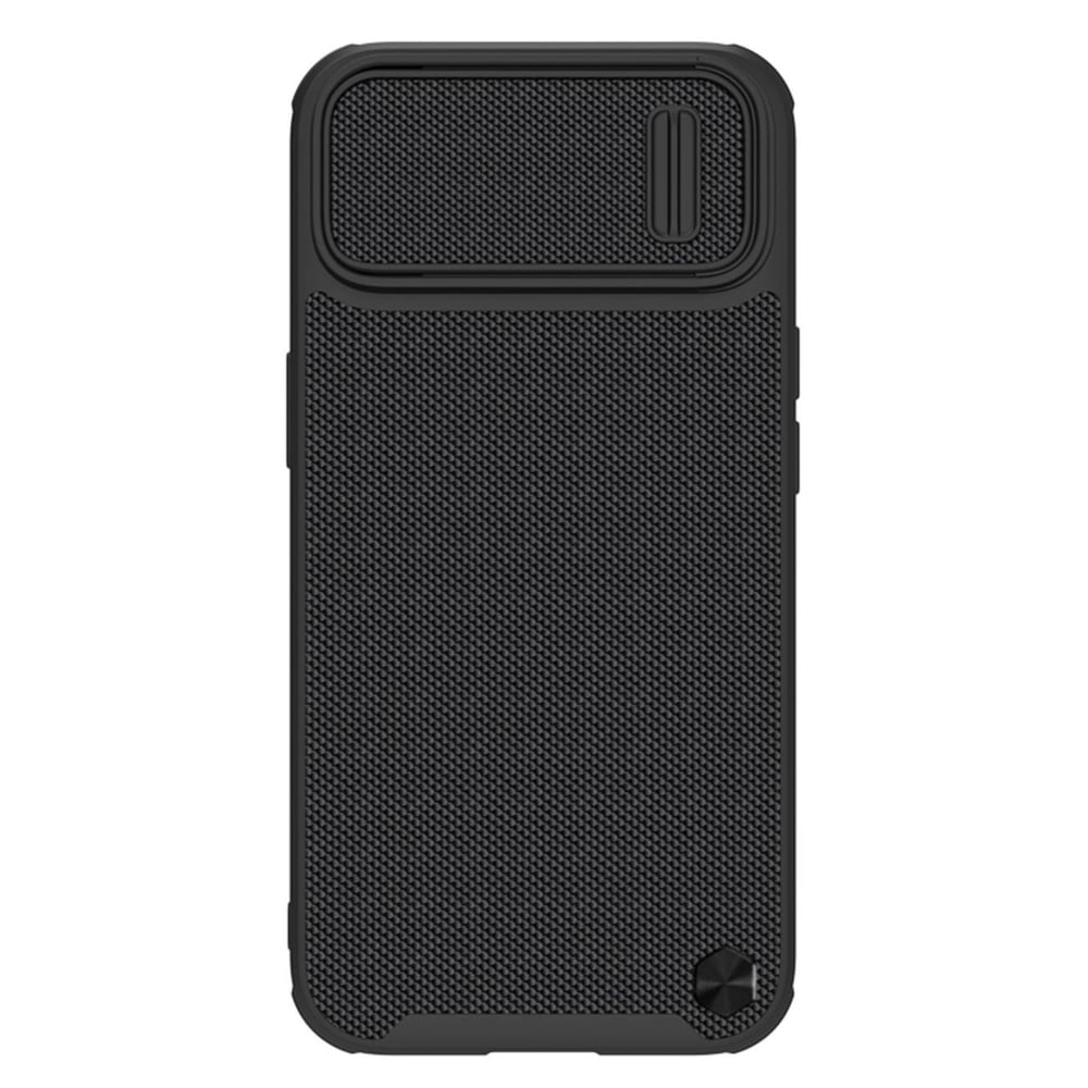 Nillkin Camshield Fiber Texture Series Back Cover Σιλικόνης Μαύρο (iPhone 14 Plus)