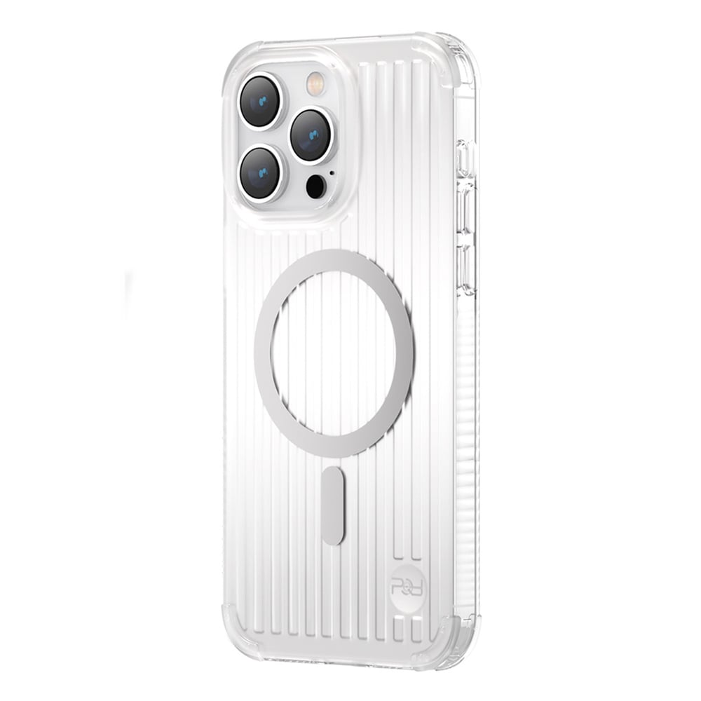 Kingxbar Go Out Back Cover Σιλικόνης Silver (iPhone 14 Plus)