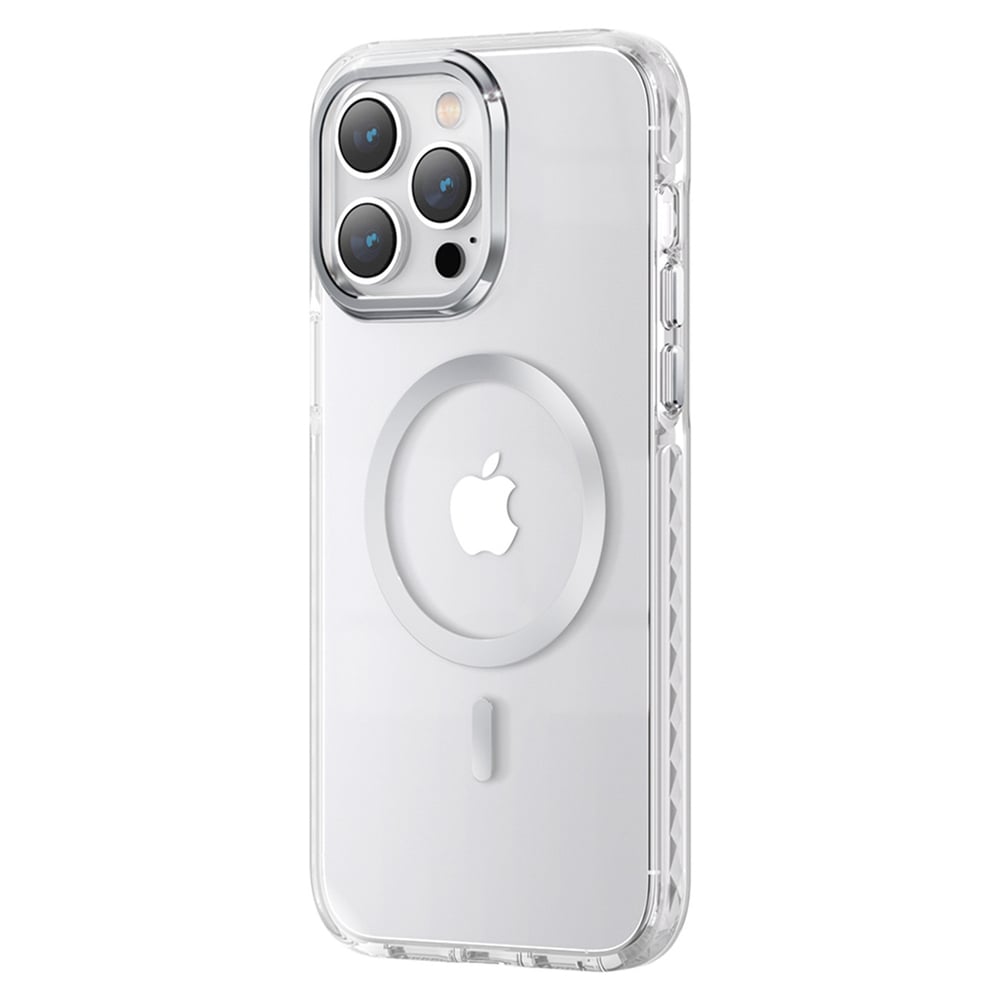 Kingxbar Ice Crystal Back Cover Σιλικόνης Silver (iPhone 14 Plus)