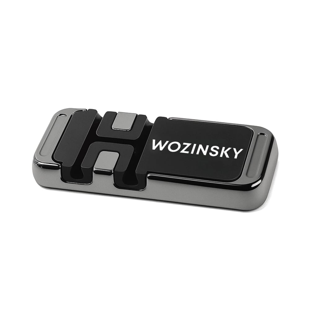 Wozinsky Magnetic Phone Holder/Cable Organizer σε Μαύρο χρώμα