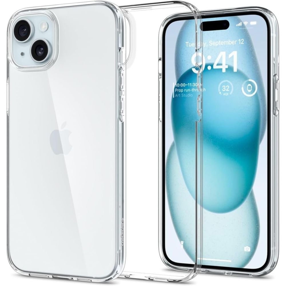 Spigen Liquid Crystal Back Cover Σιλικόνης Διάφανο (iPhone 14 Plus)