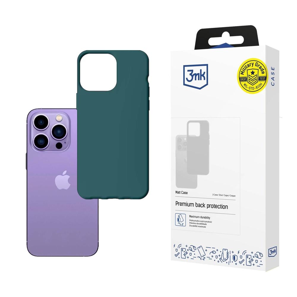 3MK Matt Back Cover Σιλικόνης 1.2mm Lovage (iPhone 14 Pro)