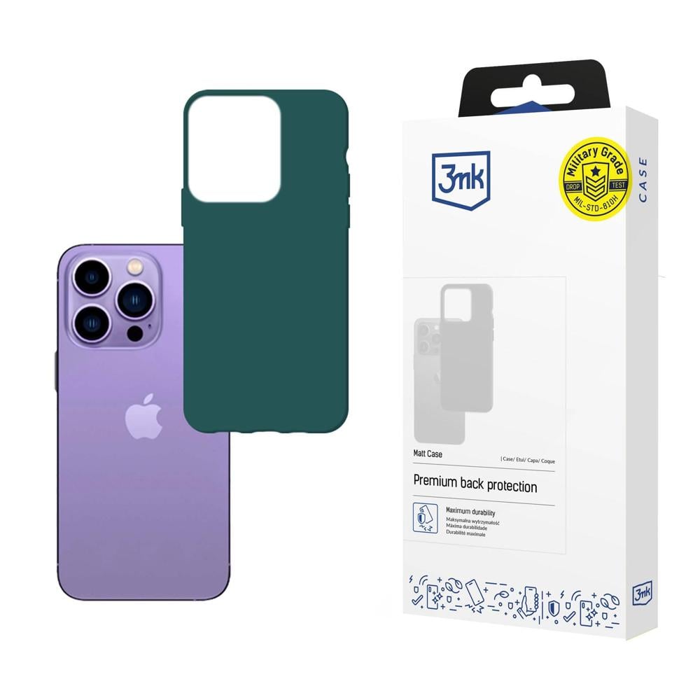 3MK Back Cover Μεταλλικό 1.2mm Πράσινο (iPhone 14 Pro Max)