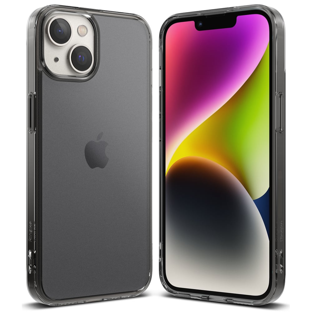 Ringke Fusion Back Cover Σιλικόνης Smoke Black (iPhone 14 Plus)