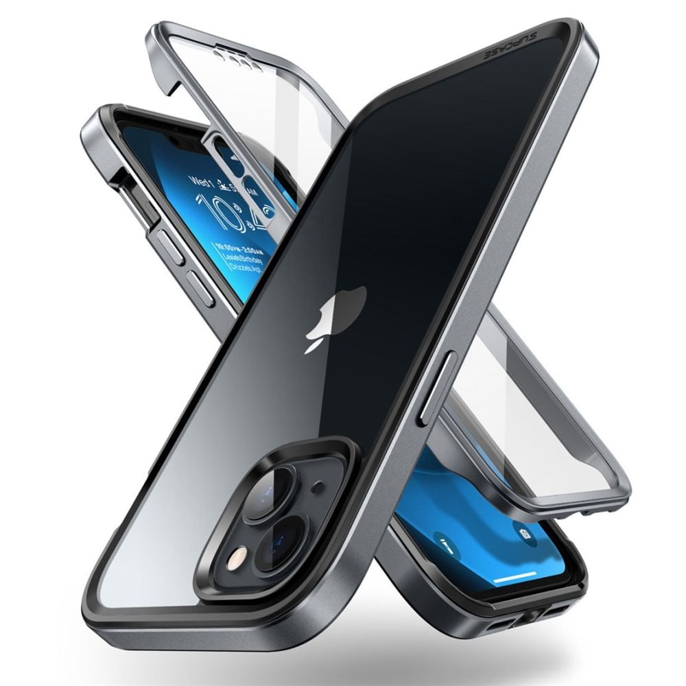 Supcase Unicorn Beetle Edge XT Back Cover Πλαστικό 2mm Μαύρο (iPhone 14 Plus)