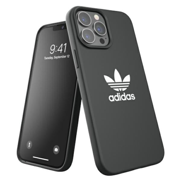 adidas Back Cover Σιλικόνης Μαύρο (iPhone 13 Pro Max)