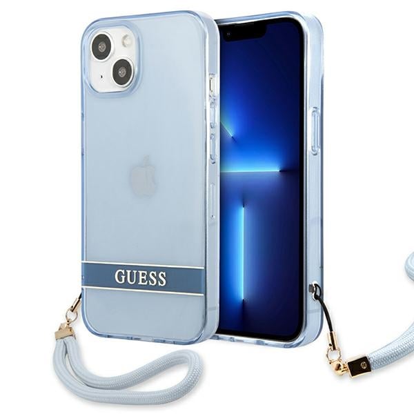 Guess Back Cover Πλαστικό Μπλε (iPhone 13 mini)