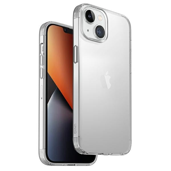 Uniq Air Fender Back Cover Σιλικόνης Nude Transparent (iPhone 14 Plus)