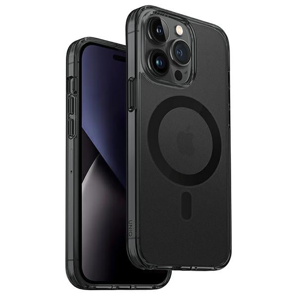 Uniq LifePro Xtreme Magclick Back Cover Σιλικόνης Smoke Frost (iPhone 14 Pro Max)