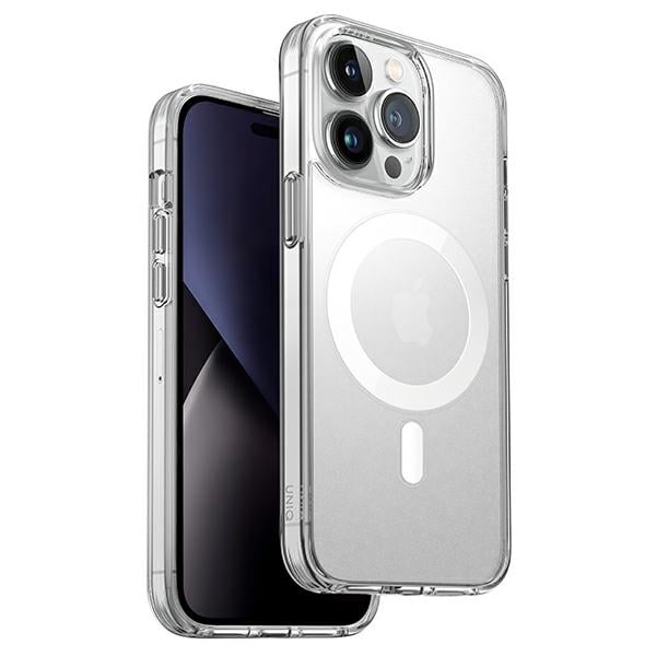 Uniq LifePro Xtreme Magclick Back Cover Σιλικόνης Frost Clear (iPhone 14 Pro Max)