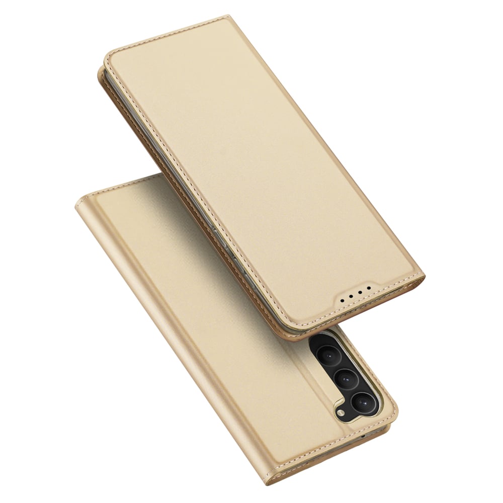 Dux Ducis Skin Pro Book Δερματίνης Gold (Galaxy S23+)