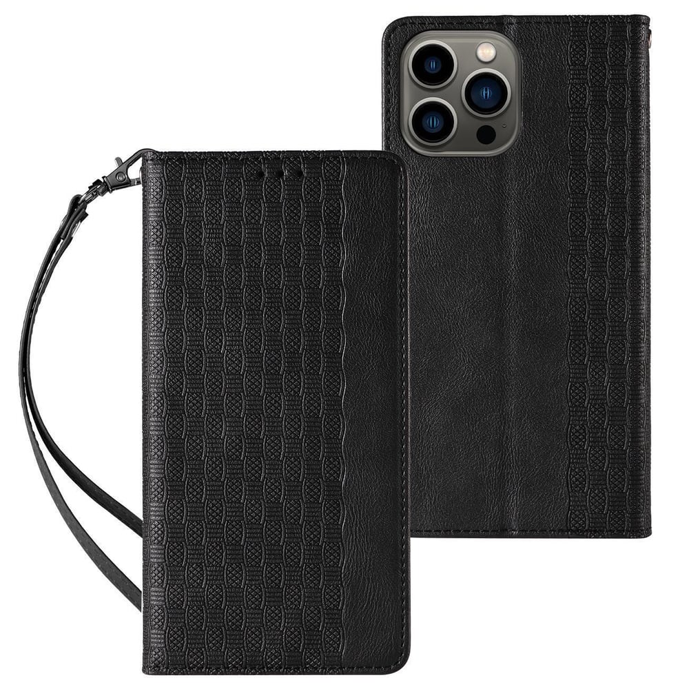 Hurtel Magnet Wallet Δερματίνης Μαύρο (Galaxy S23+)