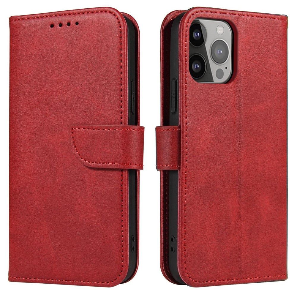 Hurtel Magnet Wallet Δερματίνης Κόκκινο (Galaxy S23+)