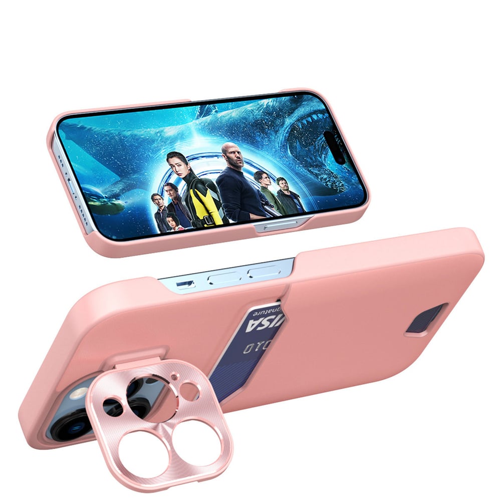 Hurtel Leather Back Cover Πλαστικό / Δερματίνης / Δερμάτινο Ροζ (Galaxy S23)