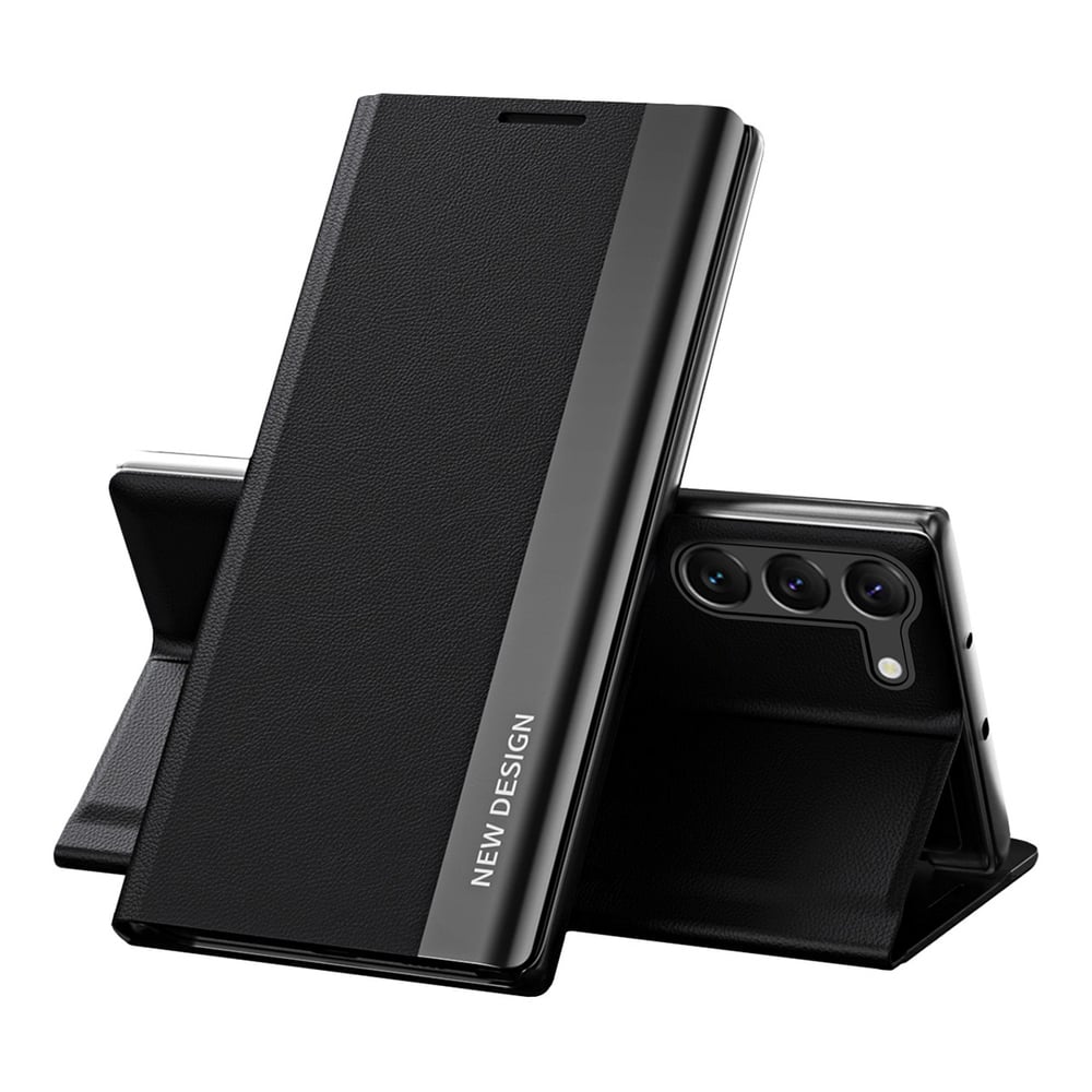 Hurtel Sleep Pro Book Δερματίνης Μαύρο (Galaxy S23+)