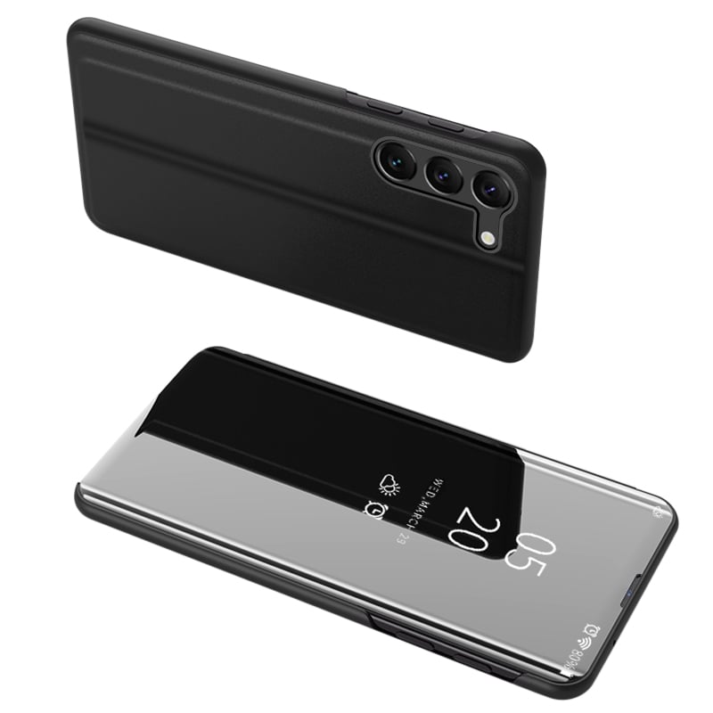 Hurtel Clear View Book Πλαστικό Μαύρο (Galaxy S23+)