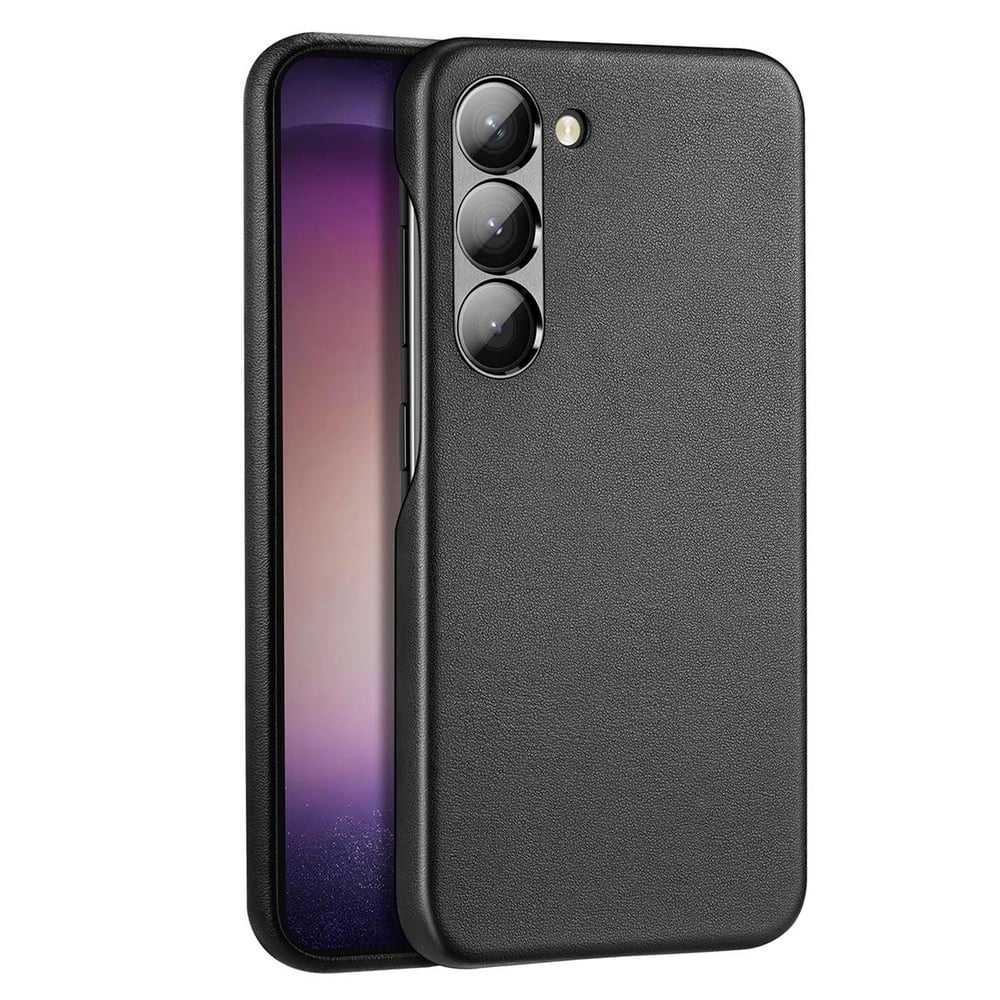 Dux Ducis Grit Back Cover Δερματίνης Μαύρο (Galaxy S23+)