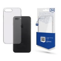 3MK Clear Back Cover Σιλικόνης 1.2mm Διάφανο (iPhone 8/7 Plus)