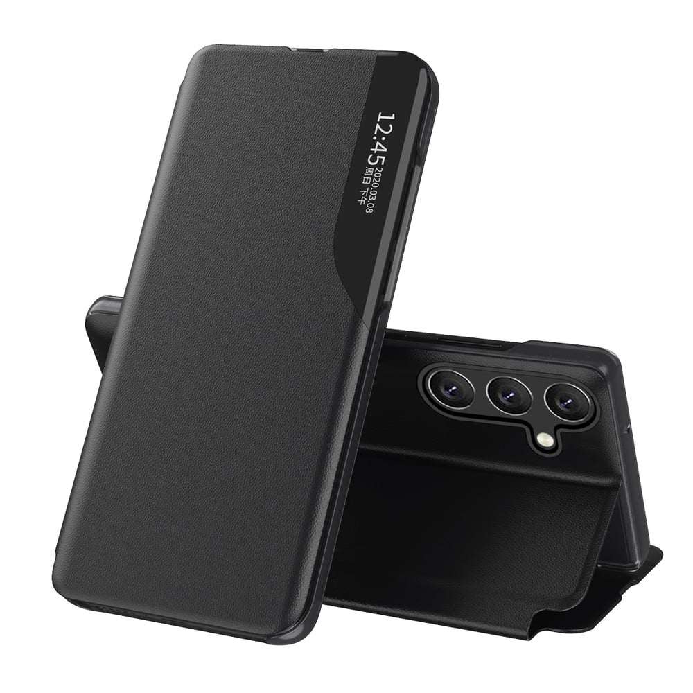 Hurtel Galaxy Book Πλαστικό Μαύρο (Samsung Galaxy A24 4G)