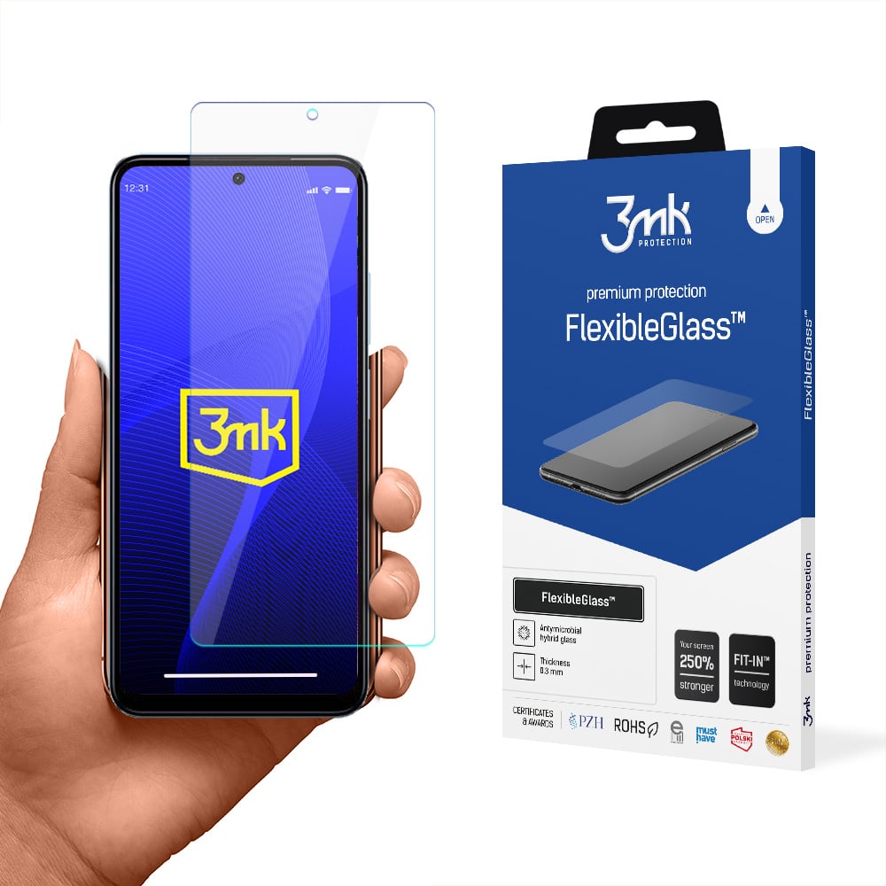 3MK FlexibleGlass Tempered Glass (Redmi Note 12S)