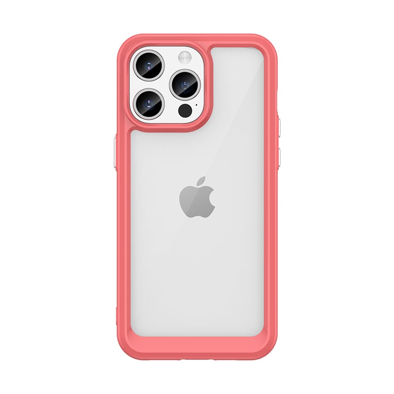 Hurtel Outer Space Back Cover Σιλικόνης Κόκκινο (iPhone 15)