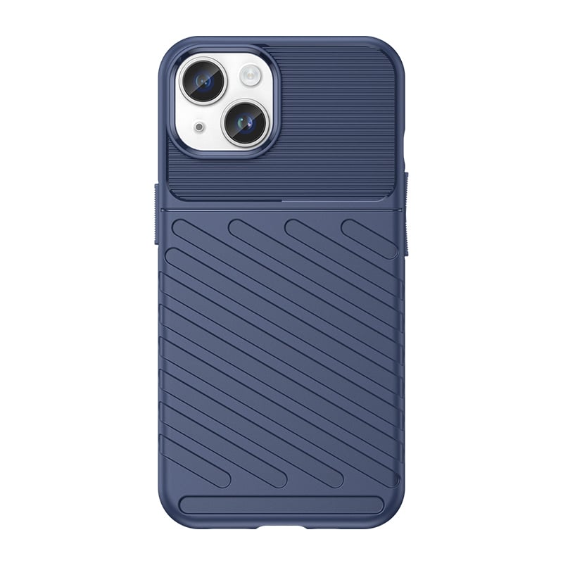 Hurtel Armored Back Cover Σιλικόνης Μπλε (iPhone 15 Plus)