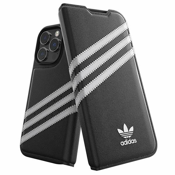 adidas Booklet Case Pu Σιλικόνης / Πλαστικό Μαύρο (iPhone 14 Pro)
