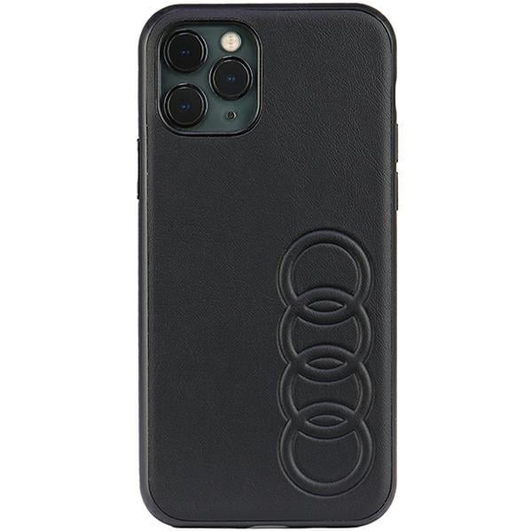 Audi Back Cover Πλαστικό Μαύρο (iPhone 11 Pro)