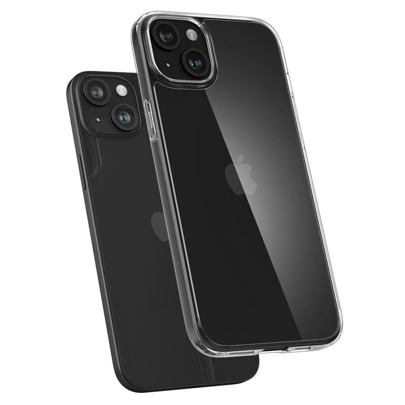 Spigen Air Skin Hybrid Crystal Back Cover Πλαστικό / Σιλικόνης Διάφανο (iPhone 15 Plus)