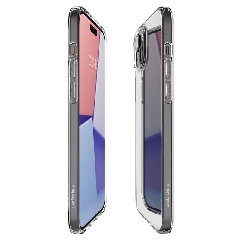 Spigen Crystal Flex Crystal Back Cover Σιλικόνης Διάφανο (iPhone 15 Plus)