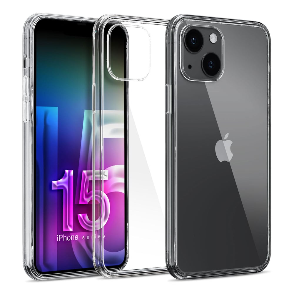 3MK Iphone Back Cover Σιλικόνης / Πλαστικό 1.2mm Διάφανο (iPhone 15)