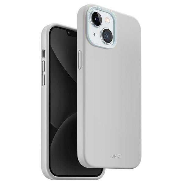 Uniq Hue Back Cover Σιλικόνης / Πλαστικό Μαγνητικό Μπεζ (iPhone 15)