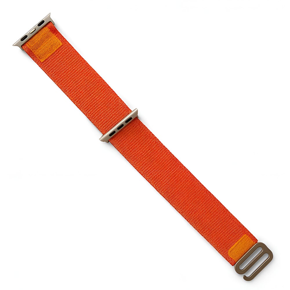 Hurtel Watch Λουράκι Υφασμάτινο Πορτοκαλί (Apple Watch 38/40/41 mm)