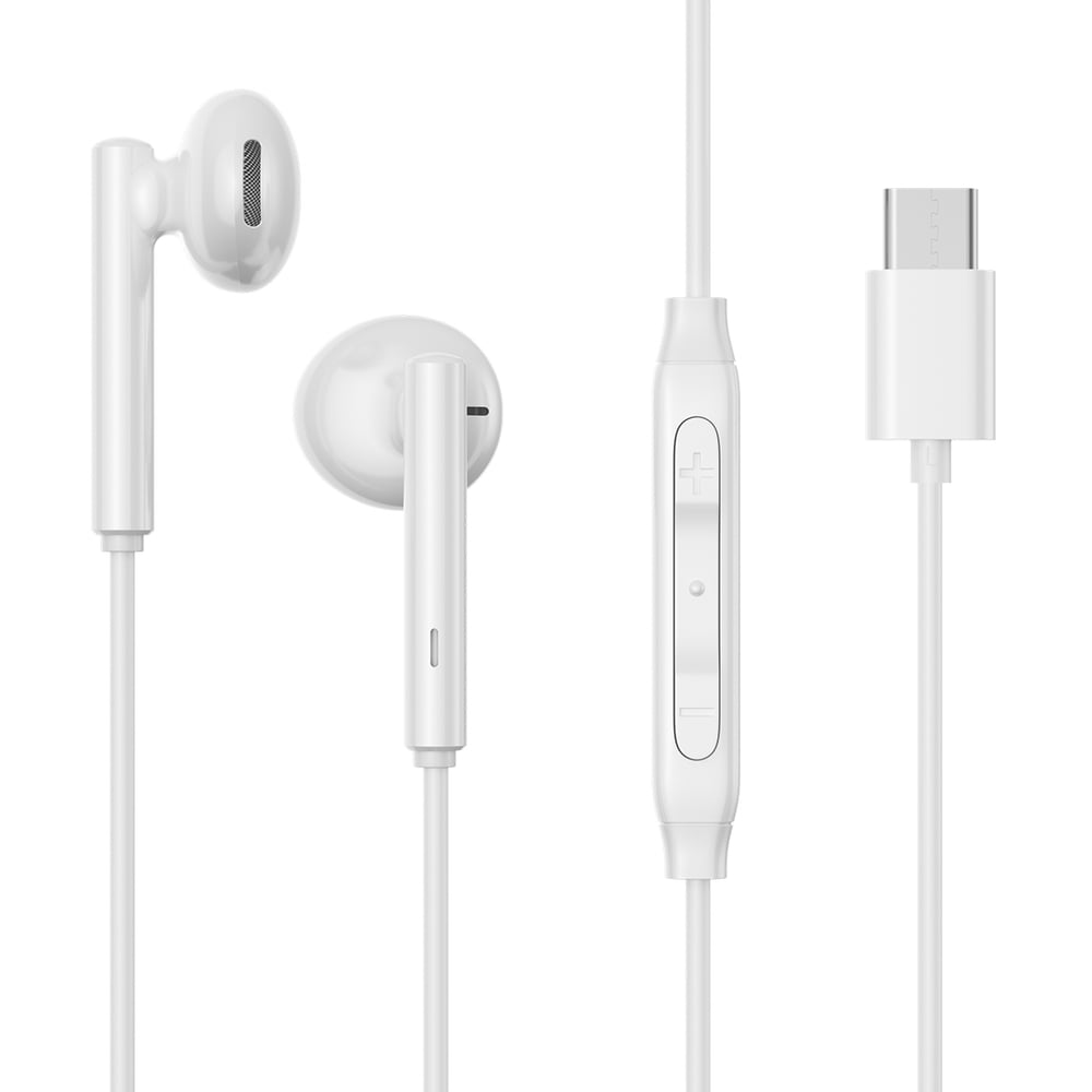 Joyroom JR-EC05 Earbuds Handsfree με Βύσμα USB-C Λευκό