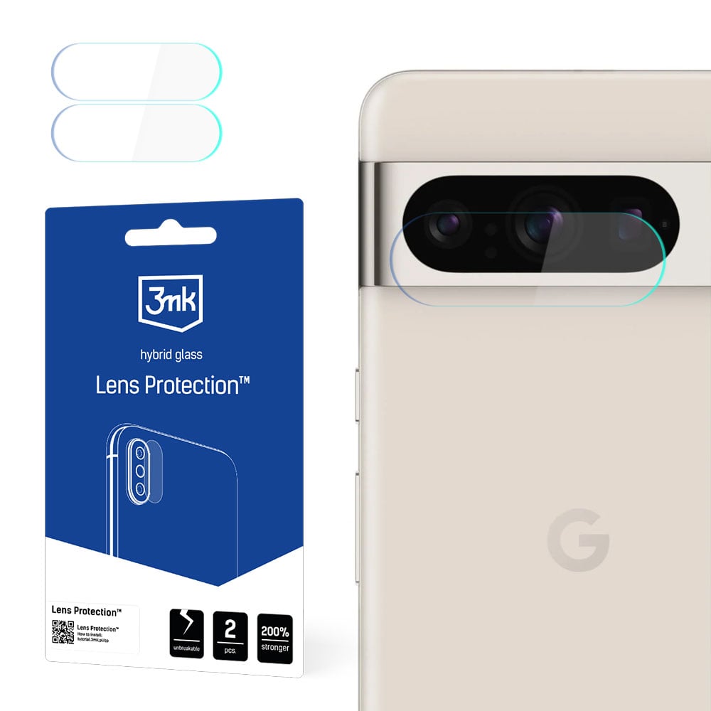 3MK Lens Protection 0.16mm Tempered Glass 2τμχ (Google Pixel 8 Pro)